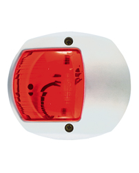 Red Navigation Side Light (White Polymer)